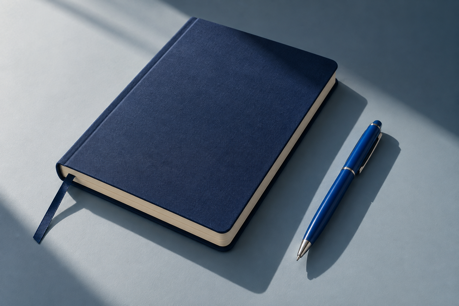 Generated artwork for a fictional notebook advertisement